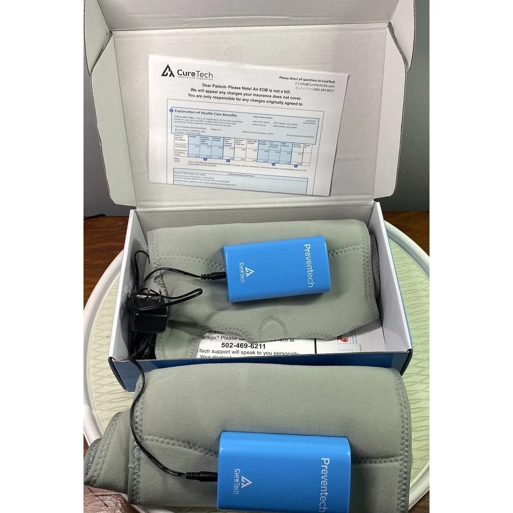 Preventech Mobile Blood Clot Prevention PTech 01 Cure Tech. Open Box, Never used